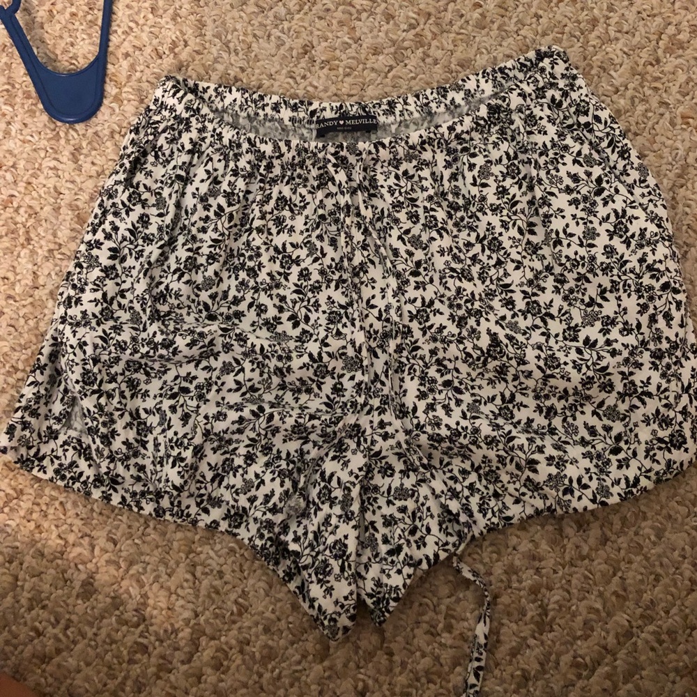 Brandy Melville Floral Shorts
